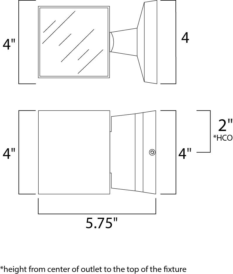 Lightray LED 2-Light Wall Sconce 86107ABZ - Image 2