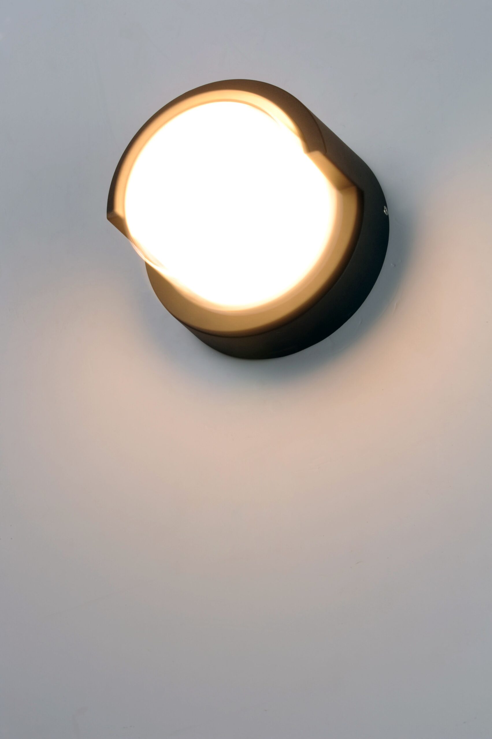 Eyebrow LED 1 Light Wall Mount 86162BK - Image 2