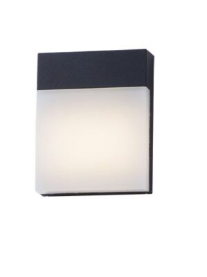 86165BK Eyebrow LED 1 Light Wall Mount 86165BK