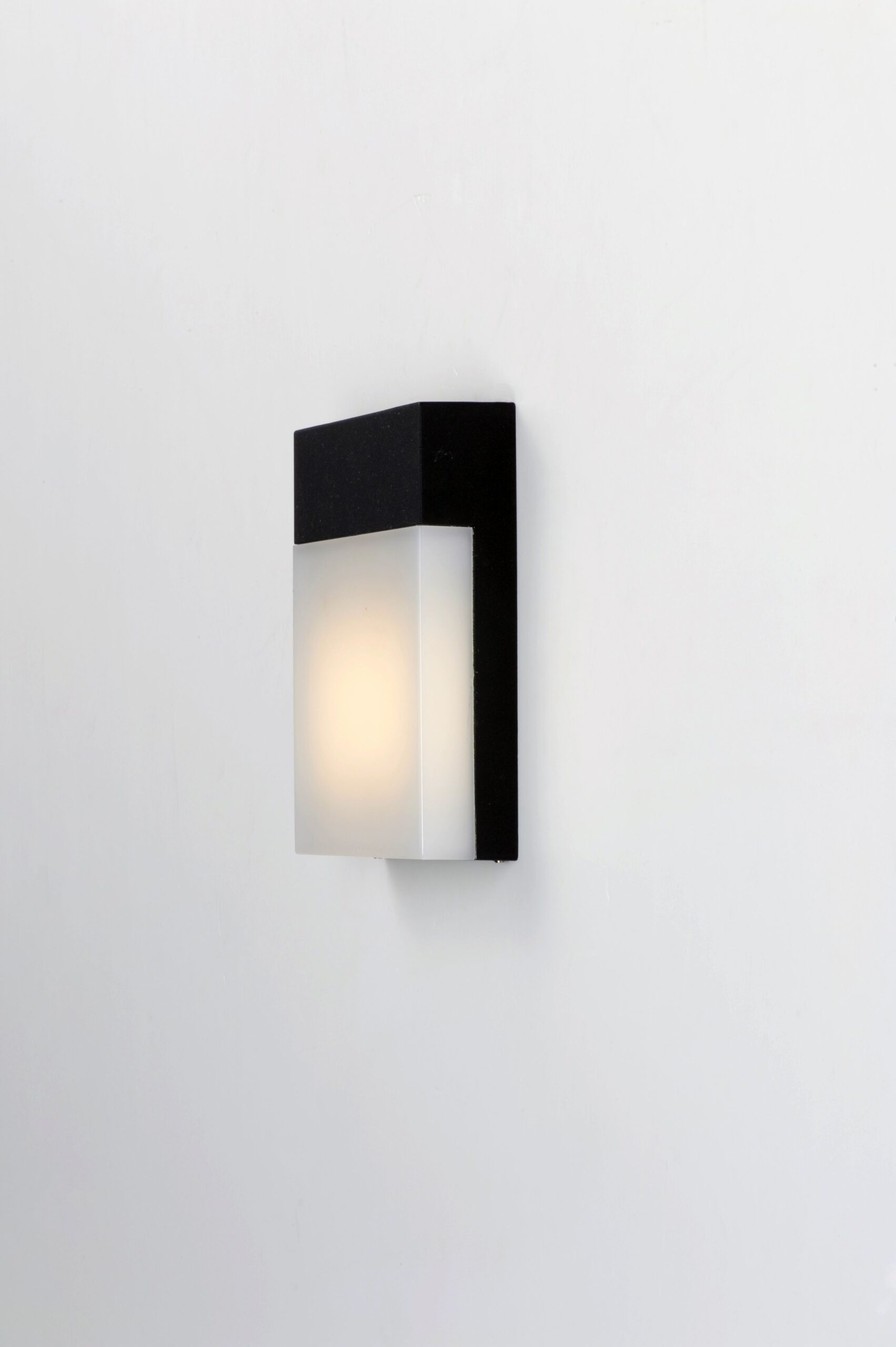 Eyebrow LED 1 Light Wall Mount 86165BK - Image 2