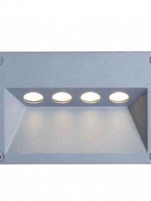 8920-led Luminario para empotrar en muro LED 4w 3000k 8920-LED/GR