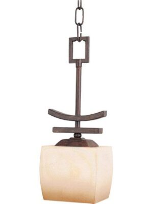 91082WSRC Asiana 1-Light Mini Pendant 91082WSRC