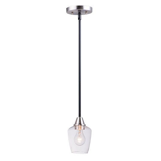 Goblet 1-Light Mini Pendant 96120CLBKSN