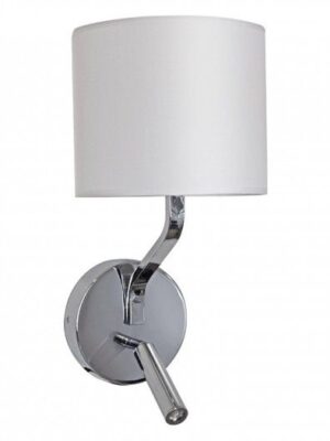 Luminaria para Muro Base E27 con entrada usb F1090/CR