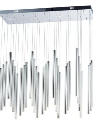 E10010-PC Flute-LED-35-Light-Pendant E10010_PC