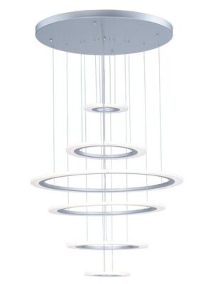 E22664-11MS Saturn-II-LED-6-Light-Pendant E22664_11MS