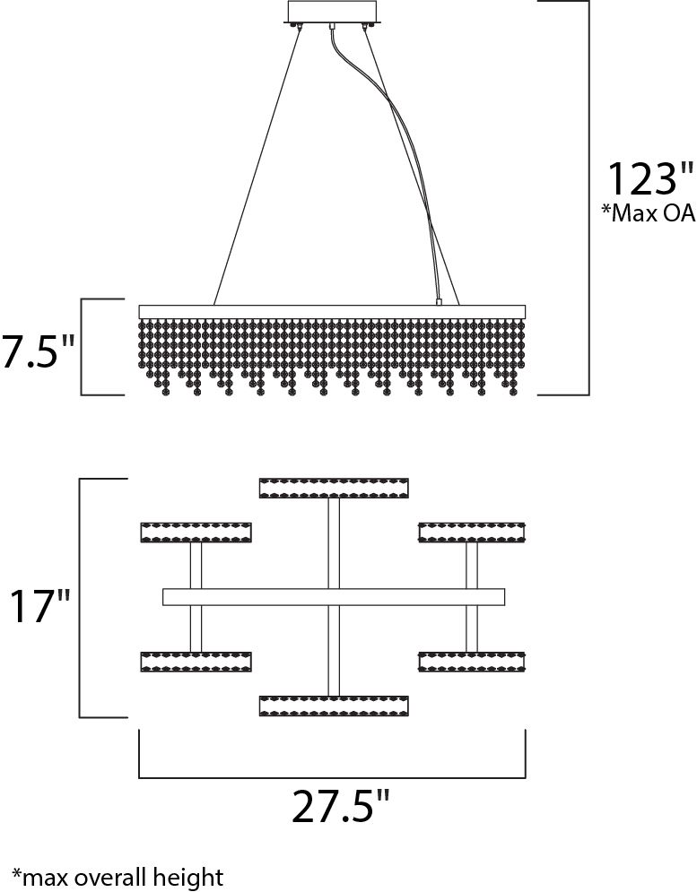 Midnight-Shower-LED-Pendant E23096_138PC - Image 2