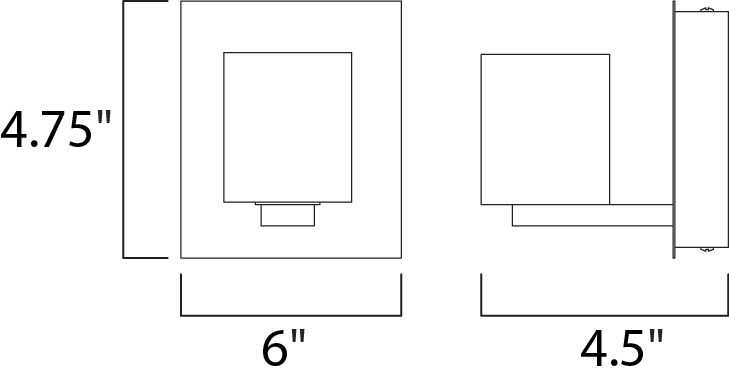 Blocs-LED-1-Light-Wall-Mount 3000K E32031_18PC - Image 2