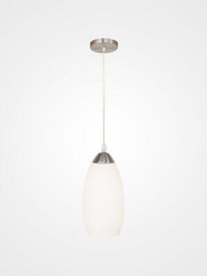MX-CL7002-1 CANDIL VIDRIO SOPLADO BLANCO MATE TERMINADO CEPILLADO
