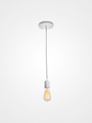 CANDIL COPO SOCKET PARA LAMPARA ACERO BLANCO