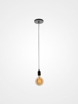 CANDIL COPO SOCKET PARA LAMPARA ACERO NEGRO