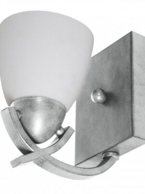 a2028-1s Luminario para muro Cristal Satinado Base E27 A2028-1-S