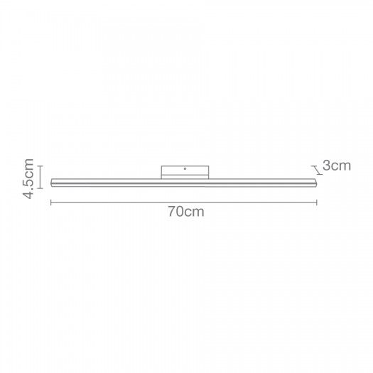 Luminario para Sobreponer techo o muro LED 9w CL-1100-1-LED/SA - Image 2