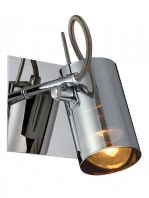 hs-5016-1 Luminario para muro Cristal Cromado Gu10 HS-5016-1