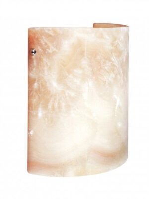 Lampara para muro Onix natural Base E27 OXC200P
