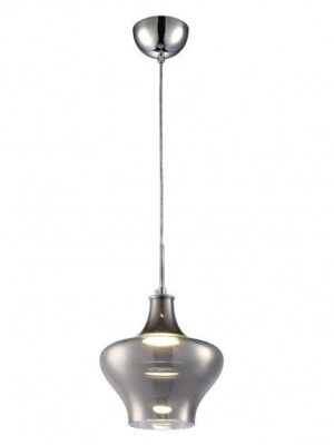 productos_normal_0ddba2f7b Viena Pendant vidrio acabado humo 1 Luz LED 5w 3000k Q41885-SM