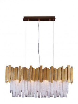 productos_normal_11b72f04a Danae Pendant acabado oro y cristales 4 Luces E27 Q11607-GD