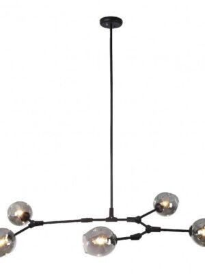 productos_normal_41271df36 Sakura Pendant E12 acabado negro mate 5 Luces Q16067-BK