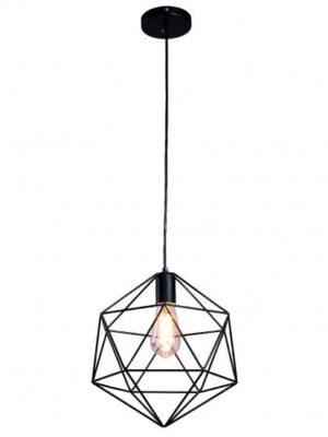 productos_normal_49bded8b4 Luminario Colgante Metal Negro DalÍ Q17605-BK