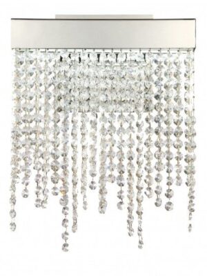 productos_normal_73779829b Tiffany Pared cristal biselado y cromo LED 1 Luz Q82862-CH