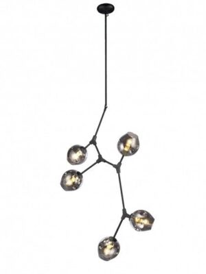 productos_normal_96b4eaf12 Sakura Pendant E12 acabado negro mate 5 luces Q16066-BK
