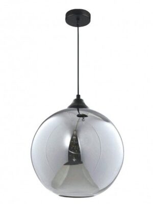 productos_normal_c96b26416 Solar Pendant E27 cristal acabado humo y canope negro 1 Luz Q60658-SM