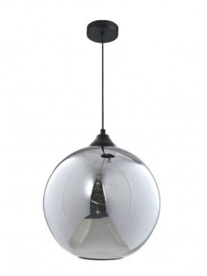 productos_normal_caa7dd6e8 Solar Pendant E27 cristal acabado humo y canope negro 1 Luz Q60657-SM
