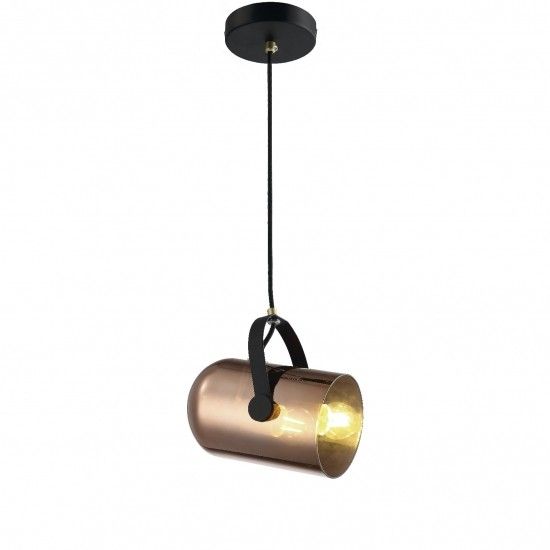 Pixel Pendant E27 acabado oro y cristal 1 Luz Q60666-CP