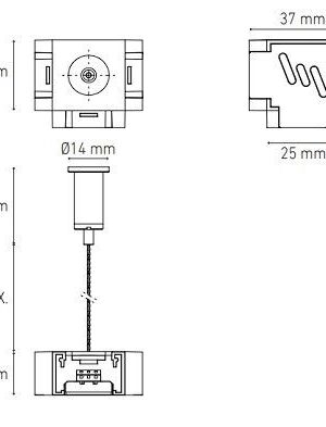 P3768-000-2 CONECTOR T