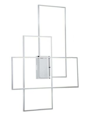 Lámpara techo Cromado cambios luz Led 100W-860172/8/DC/CH