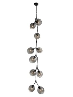 Q16060-BK COLGANTE SAKURA Q16060-BK NEGRO 10 LUCES