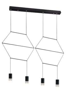 Q27887-BK COLGANTE SKETCH Q27887-BK NEGRO LED 20W