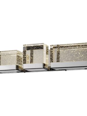 Q30023-CH LAMPARA LUNA Q30023-CH CRISTAL LED 20W VANITY