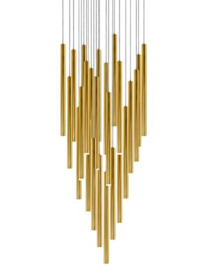 Q30025-GD COLGANTE MINHA Q30025-GD 25 LUCES ORO