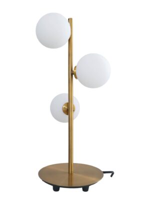 LAMPARA SONNE Q31263-GD 3 LUCES ORO ANTIGUO