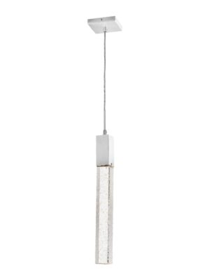 COLGANTE SOHO Q33021-CH 1 LUZ CROMO CEPILLADO