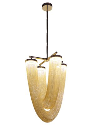 Q38004-GD COLGANTE OTHELLO Q38004-GD ORO Y CADENA LED 48W