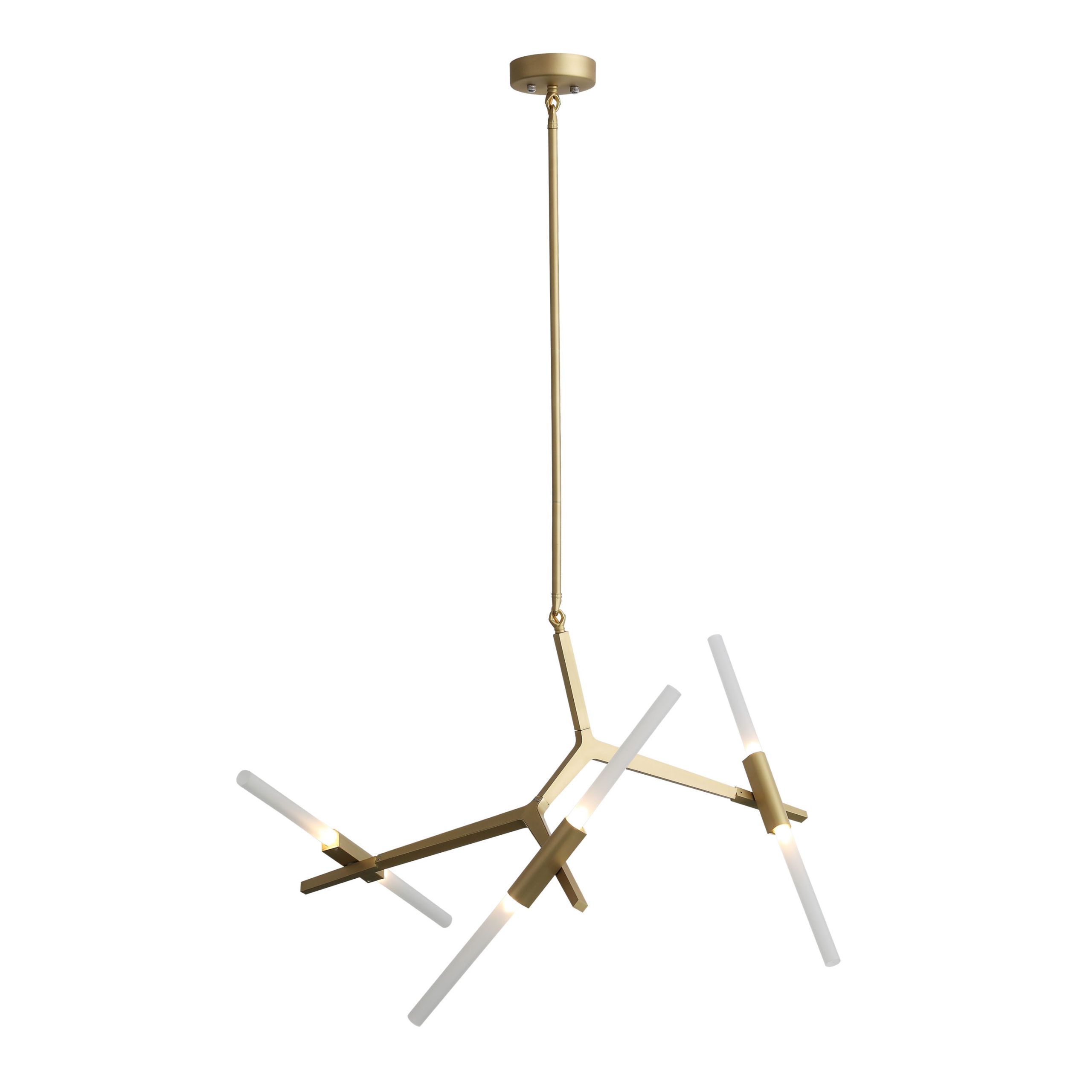 COLGANTE MILAN Q39745-GD ORO 6 LUCES