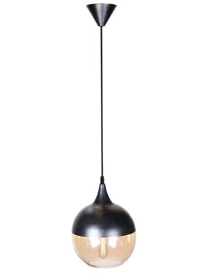 COLGANTE NEGRO-AMBAR LAMPARA CLASS 2CLTP334