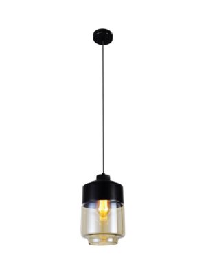 2CLTP380 COLGANTE NEGRO-AMBAR LAMPARA CLASS 2CLTP380