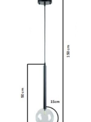 2CLZM68 LÁMPARA COLGANTE 1 LUZ G9