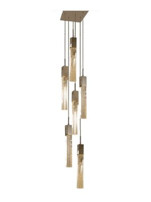 2CTP82 LÁMPARA COLGANTE 6 LUCES GU10