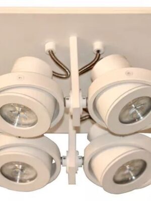 4PLPW17 LÁMPARA TECHO 4 LUCES GU10