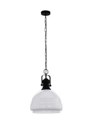 43302 COMBWICH LAMPARA EGLO COMBWICH 43302 E27 ACERO NEGRO-OPALINO