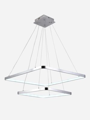 CASTLE 6273 C COLGANTE CASTLE LED 104W CROMO