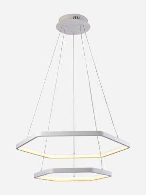COLGANTE DECO LED 80W BLANCO