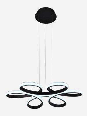 FLOWER 6119 B COLGANTE FLOWER LED 126W NEGRO