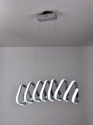 COLGANTE LUXOR LED 62W CROMO