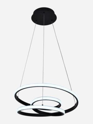 COLGANTE MIRAGE LED 106W NEGRO