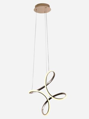 COLGANTE STAR LED 80W ORO